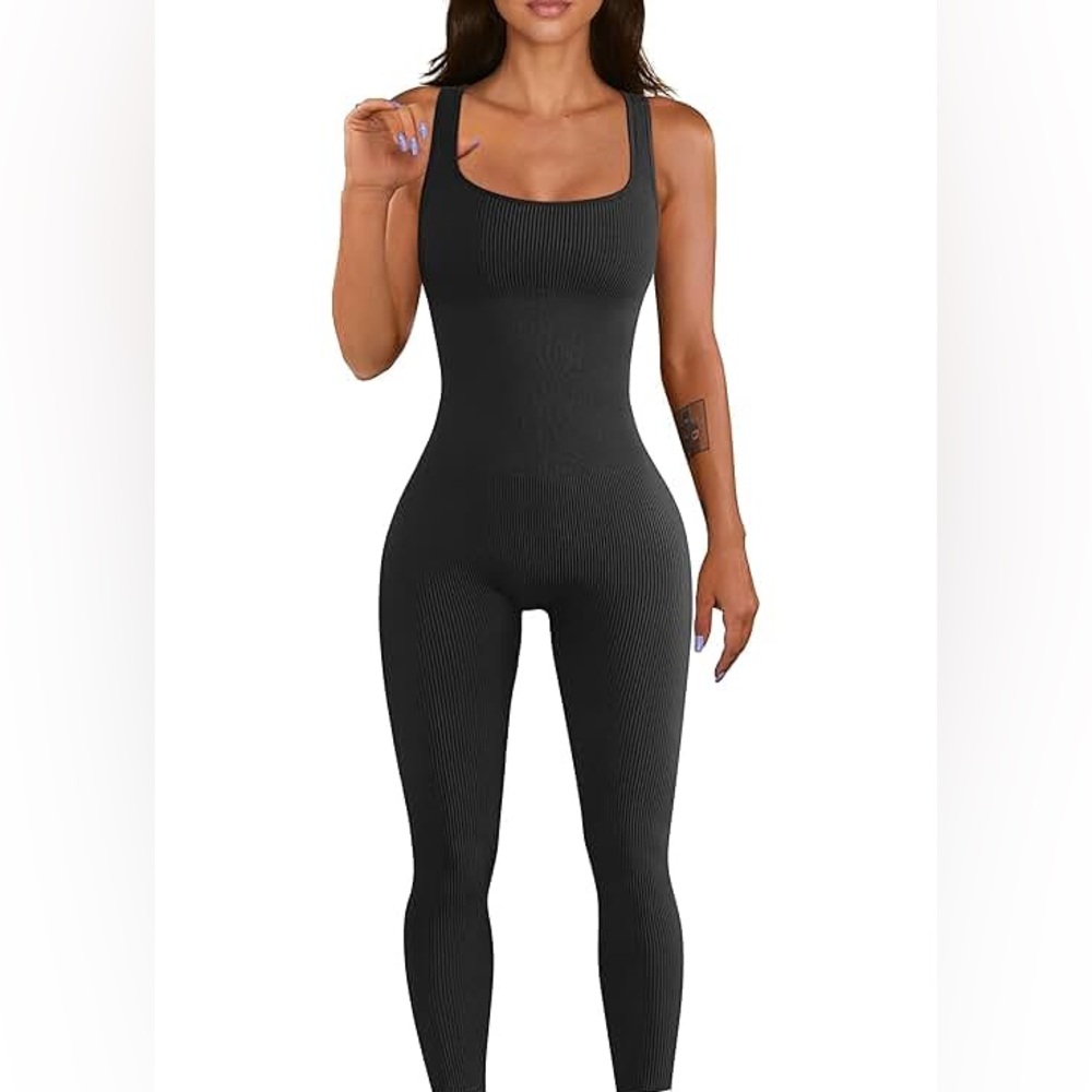 NWOT size S ribbed Black Women's Jumpsuit